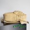 Bottega Veneta Small Intrecciato leather Backpack Bag Beige 2023