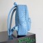 Bottega Veneta Small Intrecciato leather Backpack Bag Sky Blue 2023
