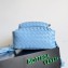 Bottega Veneta Small Intrecciato leather Backpack Bag Sky Blue 2023