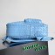 Bottega Veneta Small Intrecciato leather Backpack Bag Sky Blue 2023
