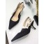 Dior Heel 6.5cm J'Adior Slingback Pumps High-Heeled Shoe Technical Fabric/Canvas Black 2018 