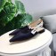 Dior J'Adior Slingback Ballet Flat Pumps Shoe Technical Fabric/Canvas Black 2018