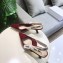 Dior Heel 6.5cm J'Adior Slingback Pumps High-Heeled Shoe Patent Leather Burgundy 2018