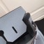 Hermes Birkin 35 Bag In Original Epsom Leather With Silver Hardware Light Blue
