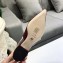 Dior J'Adior Slingback Ballet Flat Pumps Shoe Patent Leather Burgundy 2018