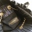 Chanel Calfskin Coco Pleats Small Backpack Bag A57145 Black 2018