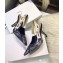 Dior Heel 9.5cm J'Adior Slingback Pumps High-Heeled Shoe Python Pattern 2018