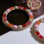 Chanel Stone and Beads Hoop Clip-On Earrings Multicolor 2018