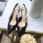 Dior Heel 6.5cm J'Adior Slingback Pumps High-Heeled Shoe Calfskin Black 2018 