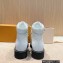 Louis Vuitton Territory Flat Ranger Ankle Boots 1ACID3 Cognac white  2024