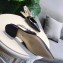 Dior J'Adior Slingback Ballet Flat Pumps Shoe Calfskin Black 2018