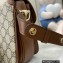 Gucci Horsebit 1955 Mini Bag Beige/Ebony 815178 2024