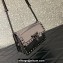 Valentino Rockstud23 Small Shoulder Bag In Smooth Calfskin 0242 Mirror Gun Color 2023