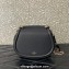 Valentino VSling Shoulder Bag in Grainy Calfskin With Tone-On-Tone Enamel 8030 Black 2023