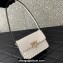 Valentino Rockstud23 Small Shoulder Bag In Smooth Calfskin 0242 White 2023