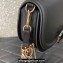 Valentino VSling Shoulder Bag in Grainy Calfskin With Tone-On-Tone Enamel 8030 Black 2023