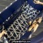 Valentino Small Vlogo Signature Toile Iconographe Handbag 0360 Blue 2023
