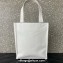 Valentino VLTN Tote bag in Crinkled Leather 0047 White 2023