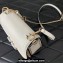 Valentino VSling Shoulder Bag in Grainy Calfskin With Tone-On-Tone Enamel 8030 White 2023