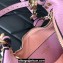 Valentino Small Rockstud Hobo bag in Grainy Calfskin 0313 Pink 2023