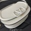 Valentino VSling Shoulder Bag in Grainy Calfskin With Tone-On-Tone Enamel 8030 White 2023