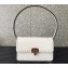 Valentino Rockstud23 Shoulder Bag In Smooth Calfskin 0240 White 2023