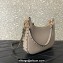 Valentino Small Rockstud Hobo bag in Grainy Calfskin 0313 Beige 2023