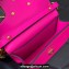 Valentino Locò micro Bag In Calfskin Leather With Chain 416 Fuchsia 2023