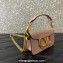 Valentino Locò micro Bag In Calfskin Leather With Chain 416 Nude 2023