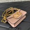 Valentino Locò micro Bag In Calfskin Leather With Chain 416 Nude 2023