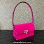 Valentino Rockstud23 Shoulder Bag In Smooth Calfskin 0240 Fuchsia 2023