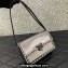 Valentino Rockstud23 Shoulder Bag In Smooth Calfskin 0240 Mirror Gun Color 2023