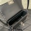 Valentino Rockstud23 Shoulder Bag In Smooth Calfskin 0240 Black 2023