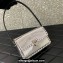 Valentino Rockstud23 Shoulder Bag In Smooth Calfskin 0240 Mirror Silver 2023