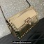 Valentino Rockstud23 Shoulder Bag In Smooth Calfskin 0240 Mirror Gold 2023