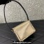 Valentino Rockstud23 Small Shoulder Bag In Smooth Calfskin 0242 Mirror Gold 2023