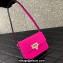 Valentino Rockstud23 Small Shoulder Bag In Smooth Calfskin 0242 Fuchsia 2023