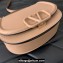 Valentino VSling Shoulder Bag in Grainy Calfskin With Tone-On-Tone Enamel 8030 Nude 2023