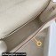 Hermes Evercolor Kelly Danse Shoulder bag White with Gold Hardware (full handmade)