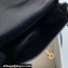 Hermes Evercolor Kelly Danse Shoulder bag Black with Gold Hardware (full handmade)