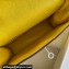 Hermes Evercolor Kelly Danse Shoulder bag Yellow with Silver Hardware (full handmade)
