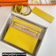 Hermes Evercolor Kelly Danse Shoulder bag Yellow with Gold Hardware (full handmade)