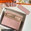 Hermes Evercolor Kelly Danse Shoulder bag Pink with Silver Hardware (full handmade)