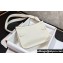 Hermes mini jypsiere bag in swift leather White with Gold Hardware (original quality+handmade)