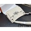 Hermes mini jypsiere bag White in swift leather with Silver Hardware (original quality+handmade)