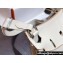 Hermes mini jypsiere bag White in swift leather with Silver Hardware (original quality+handmade)