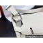 Hermes mini jypsiere bag White in swift leather with Silver Hardware (original quality+handmade)