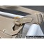 Hermes mini jypsiere bag in swift leather Pearl Gray with Gold Hardware (original quality+handmade)