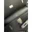 Hermes mini jypsiere bag in swift leather Black with Silver Hardware (original quality+handmade)