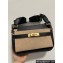 Hermes mini jypsiere bag in swift leather Black with Gold Hardware (original quality+handmade)